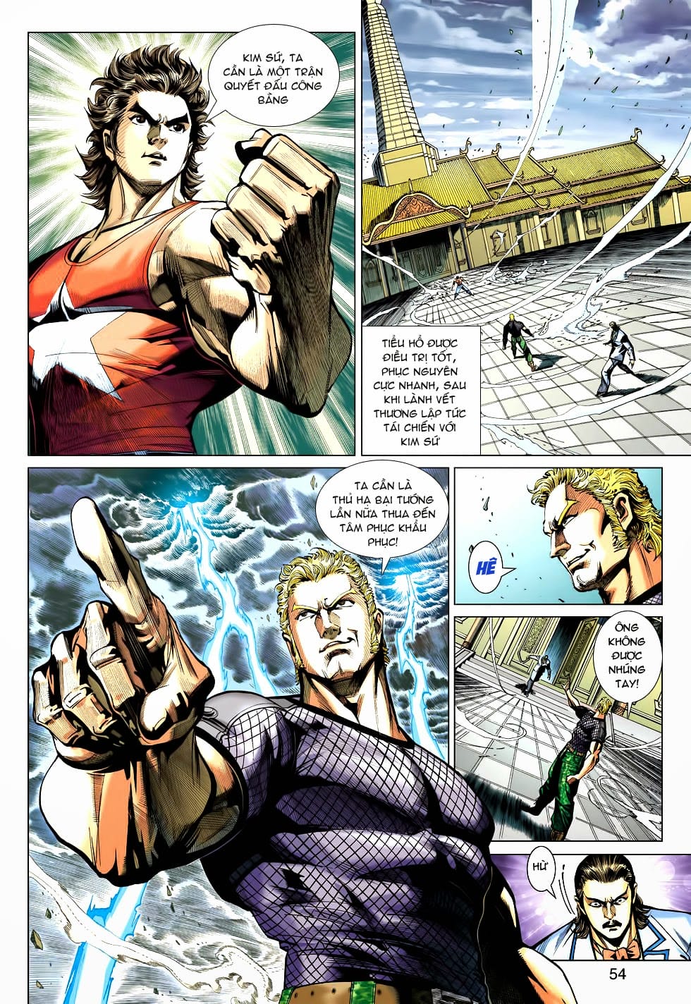 Truyện Tranh Tân Tác Long Hổ Môn trang 4