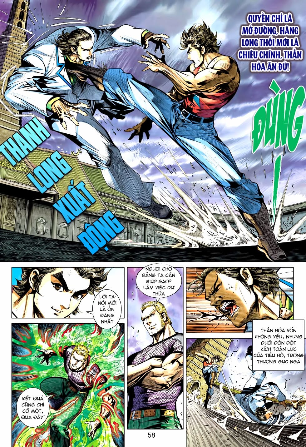 Truyện Tranh Tân Tác Long Hổ Môn trang 4