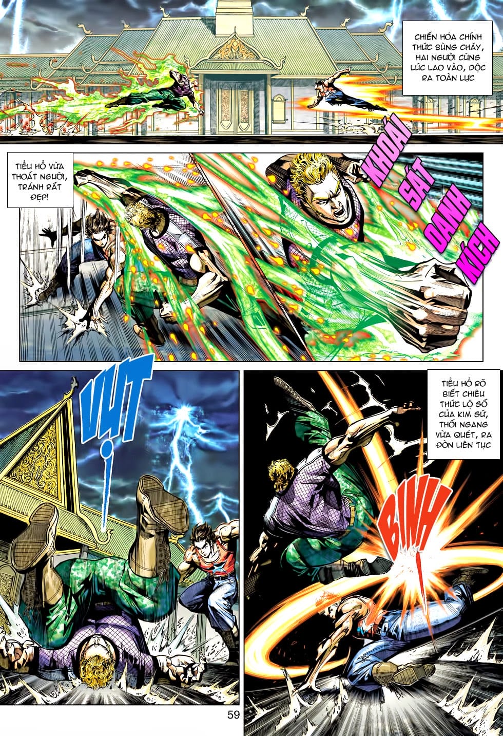 Truyện Tranh Tân Tác Long Hổ Môn trang 4