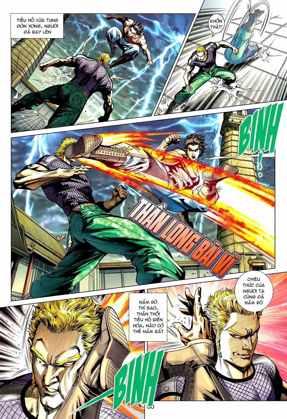 Truyện Tranh Tân Tác Long Hổ Môn trang 4