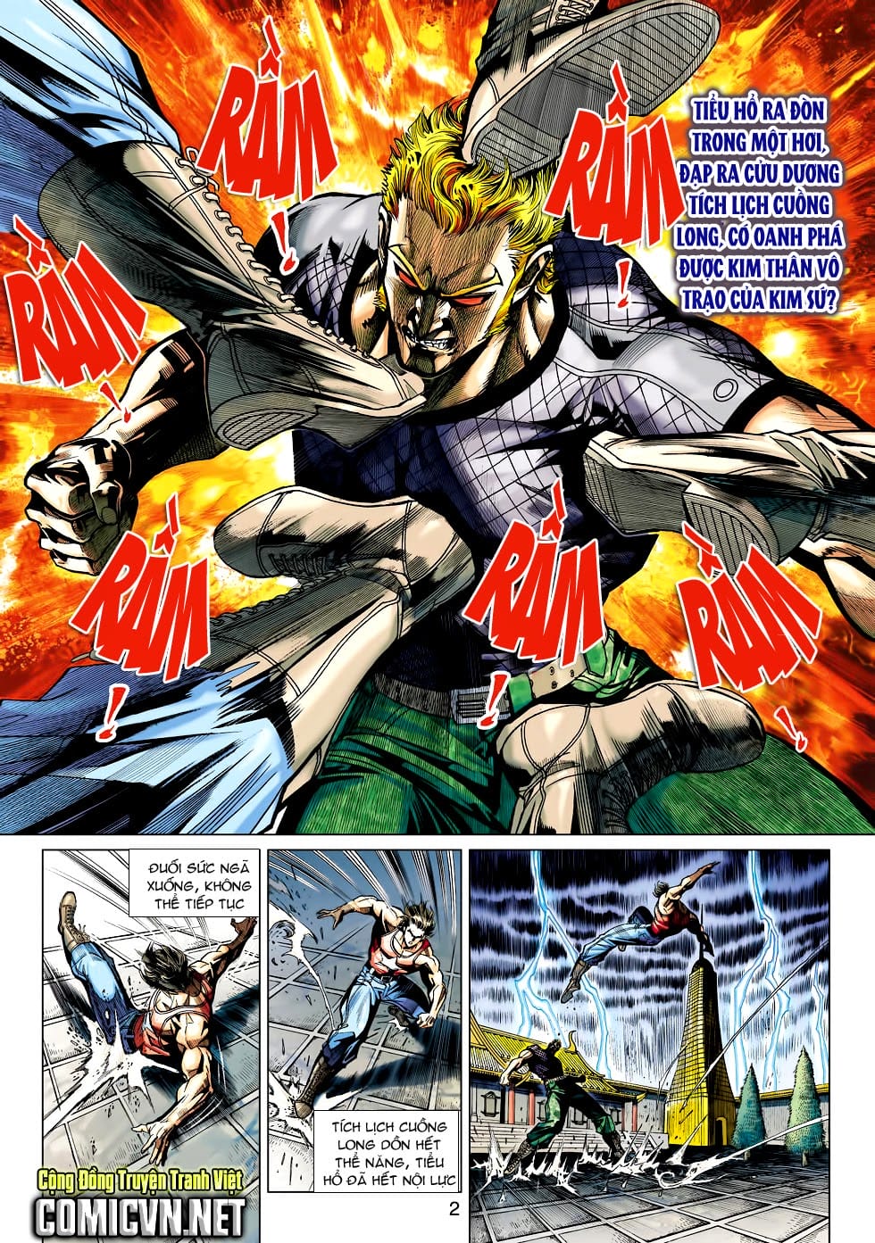 Truyện Tranh Tân Tác Long Hổ Môn trang 4