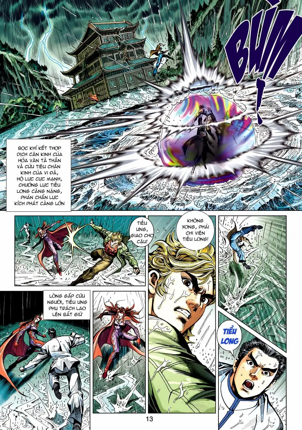 Truyện Tranh Tân Tác Long Hổ Môn trang 4