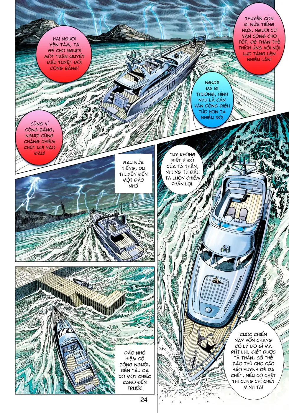 Truyện Tranh Tân Tác Long Hổ Môn trang 4