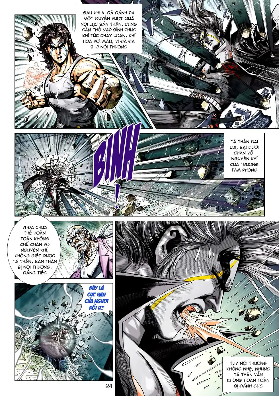 Truyện Tranh Tân Tác Long Hổ Môn trang 4