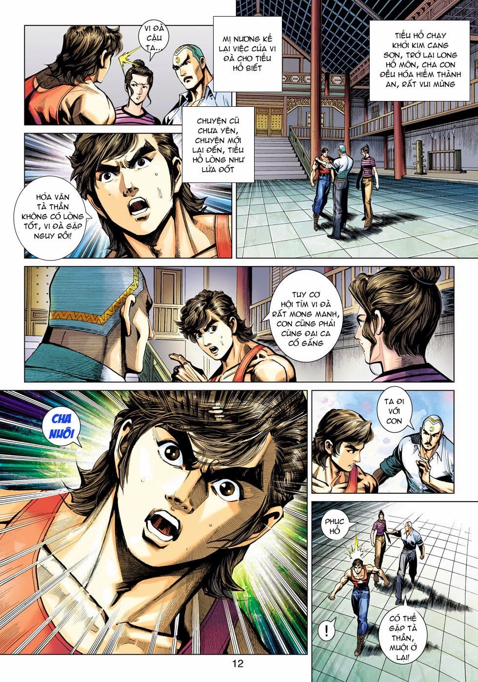 Truyện Tranh Tân Tác Long Hổ Môn trang 4