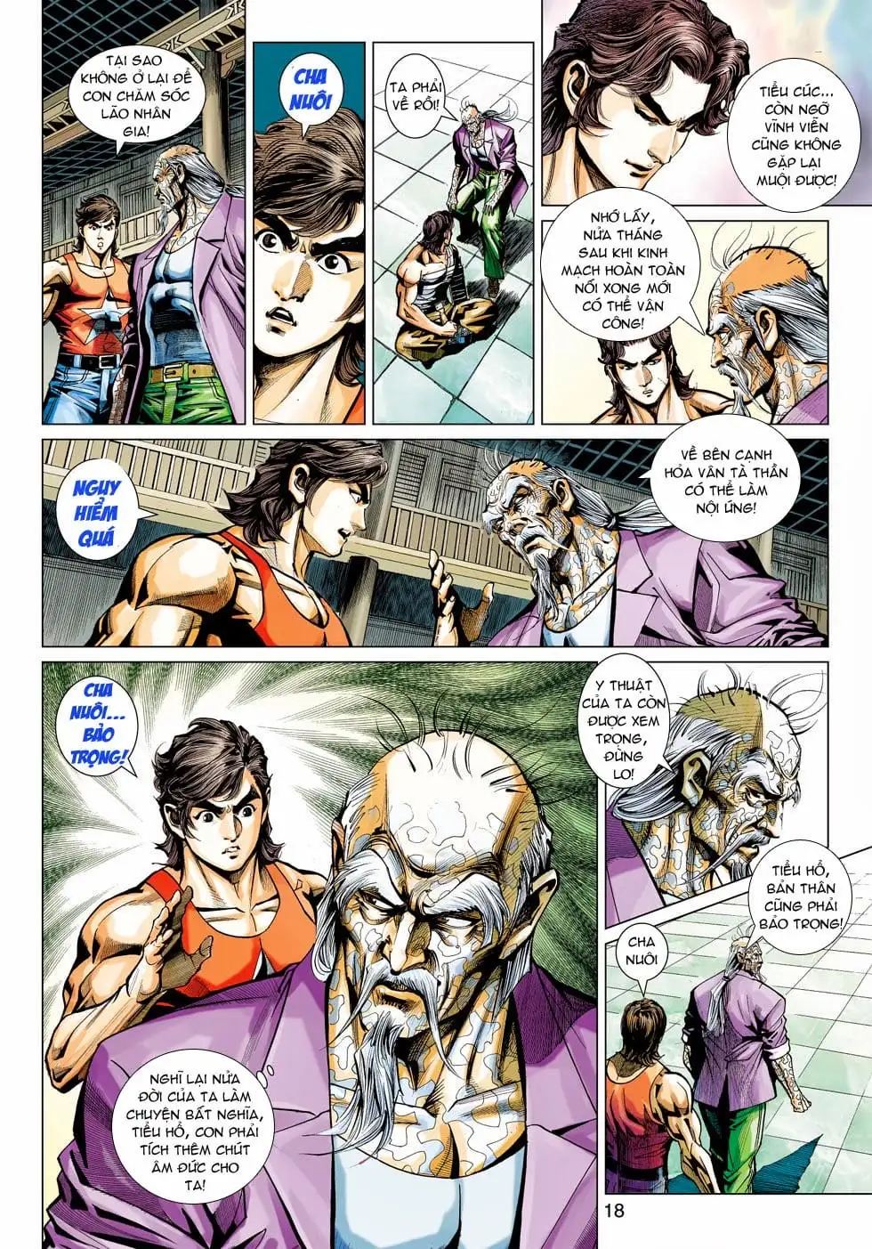 Truyện Tranh Tân Tác Long Hổ Môn trang 4
