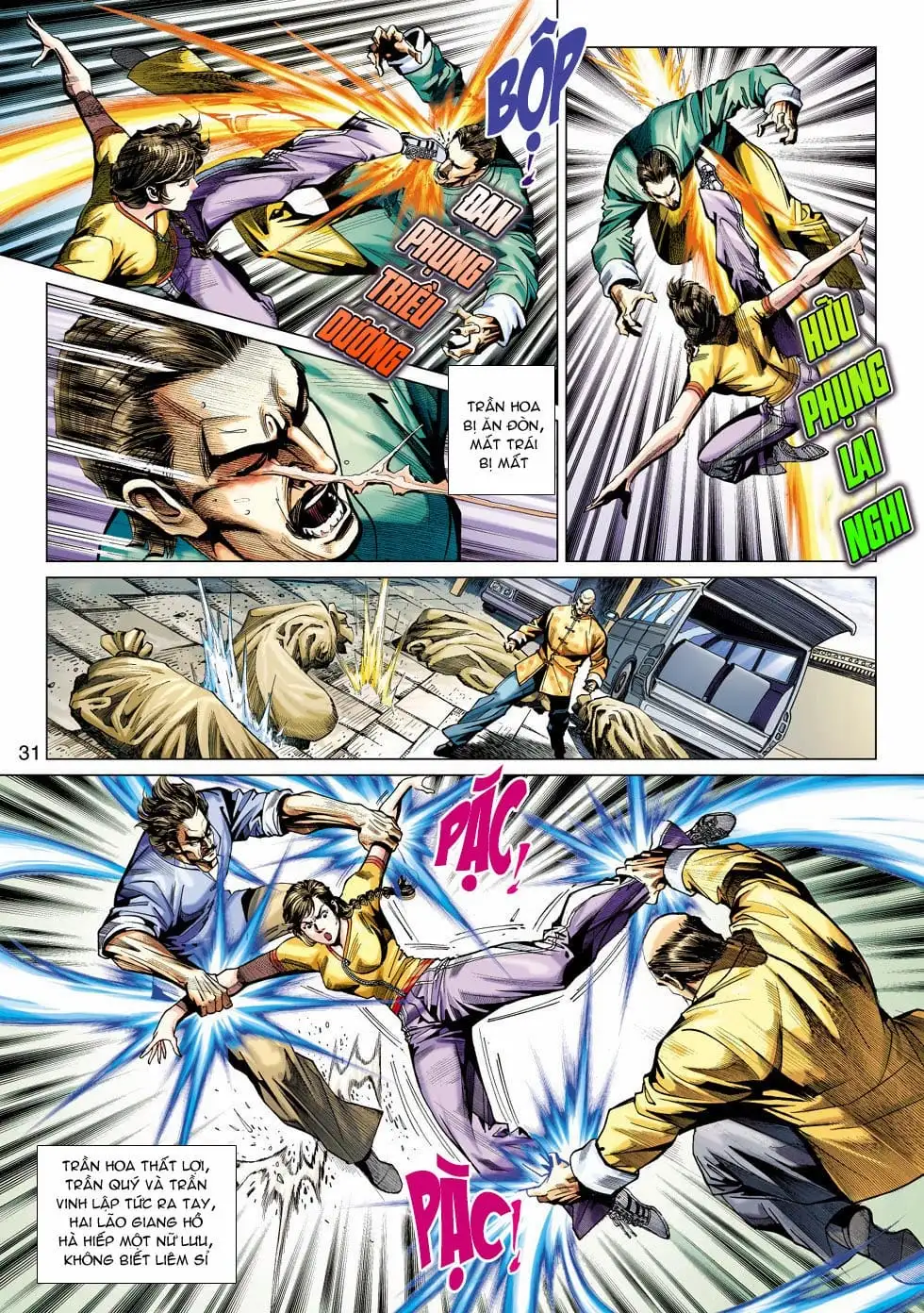 Truyện Tranh Tân Tác Long Hổ Môn trang 4