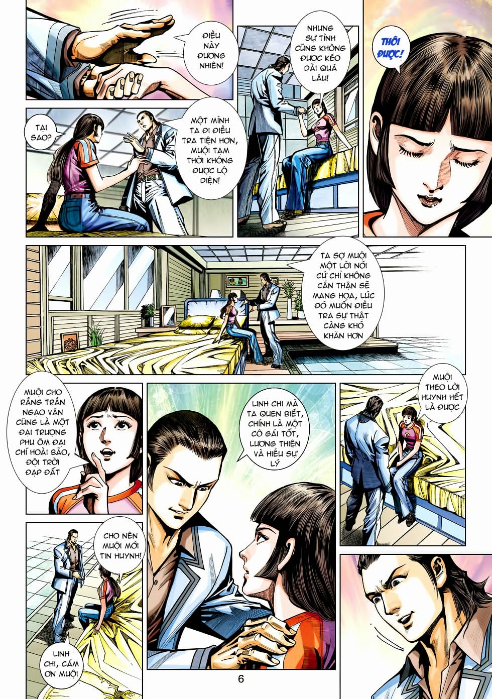 Truyện Tranh Tân Tác Long Hổ Môn trang 4