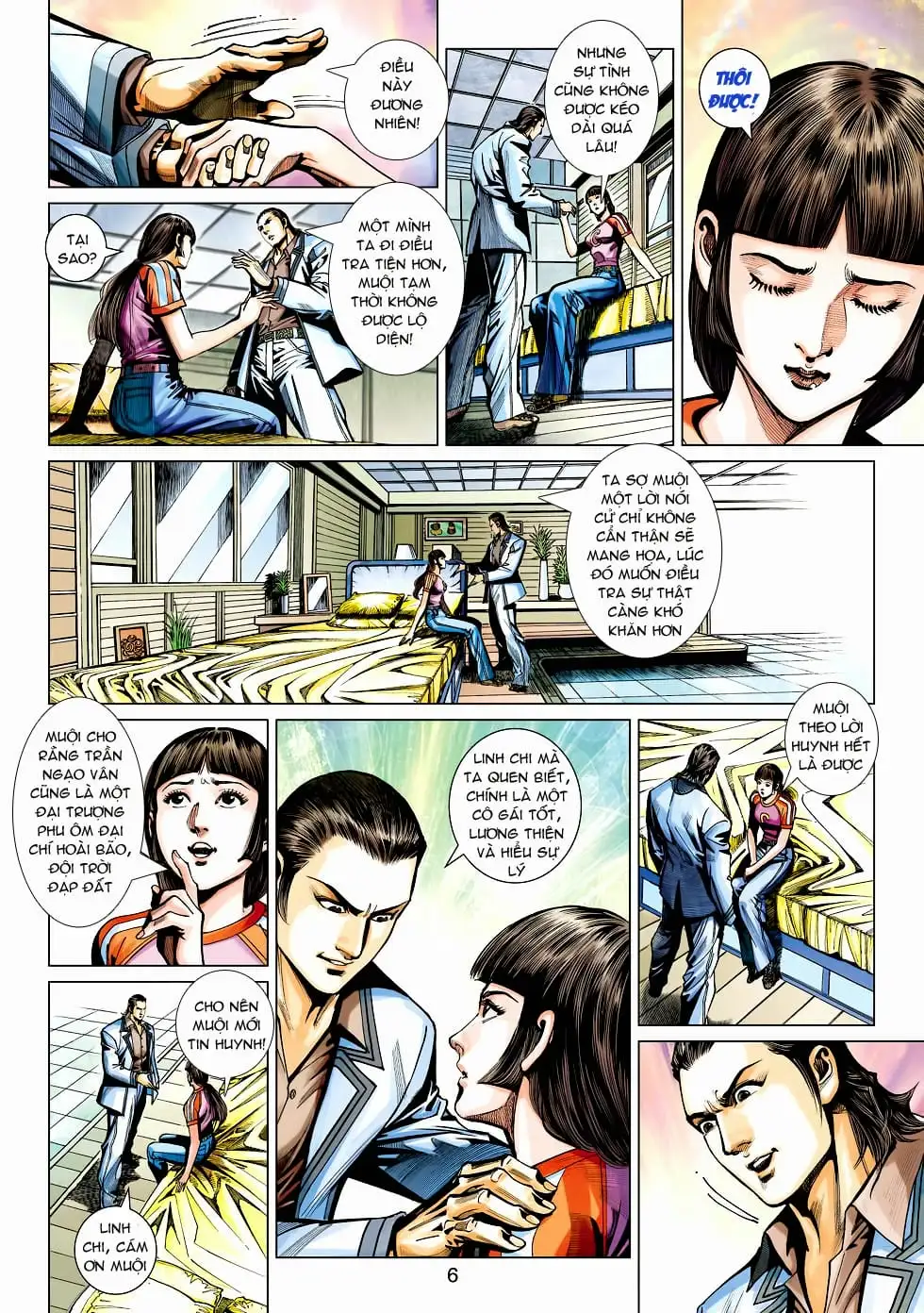 Truyện Tranh Tân Tác Long Hổ Môn trang 4