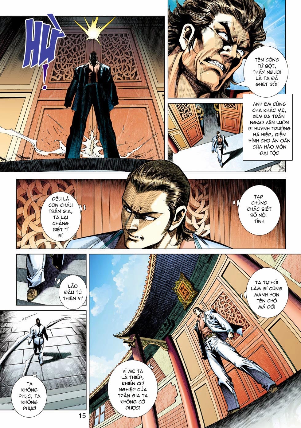 Truyện Tranh Tân Tác Long Hổ Môn trang 4