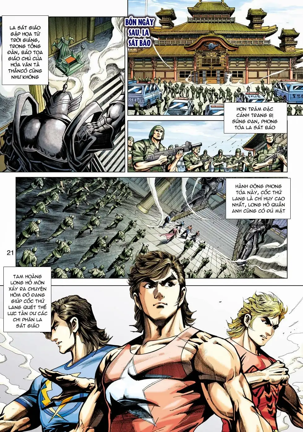 Truyện Tranh Tân Tác Long Hổ Môn trang 4