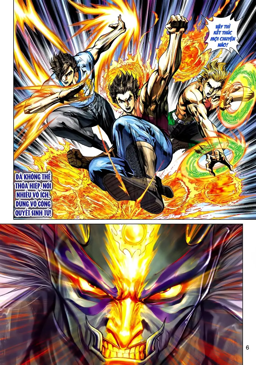 Truyện Tranh Tân Tác Long Hổ Môn trang 4