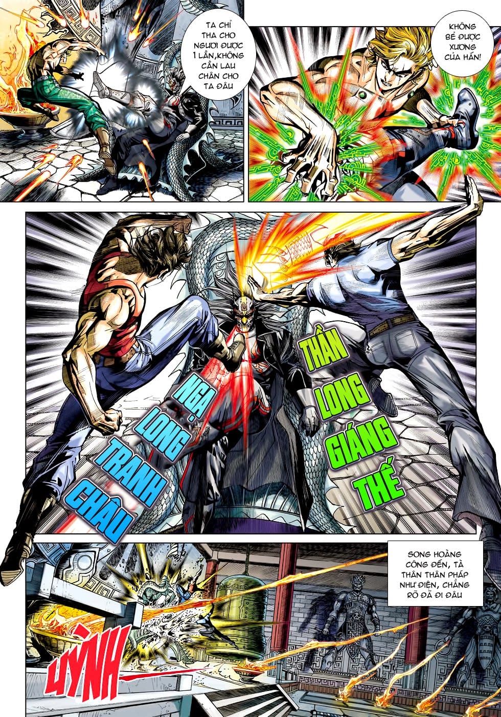 Truyện Tranh Tân Tác Long Hổ Môn trang 4