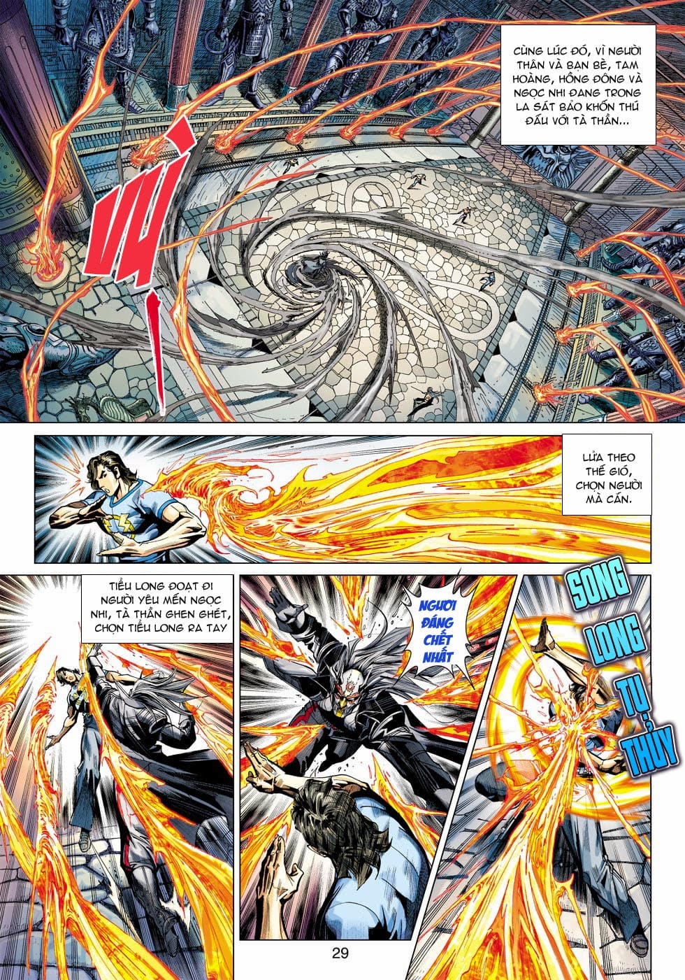 Truyện Tranh Tân Tác Long Hổ Môn trang 4