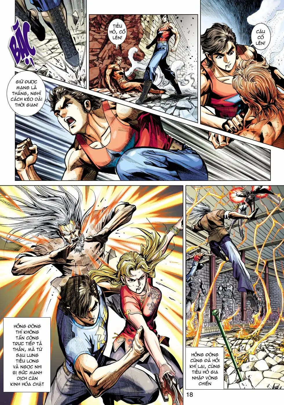 Truyện Tranh Tân Tác Long Hổ Môn trang 4