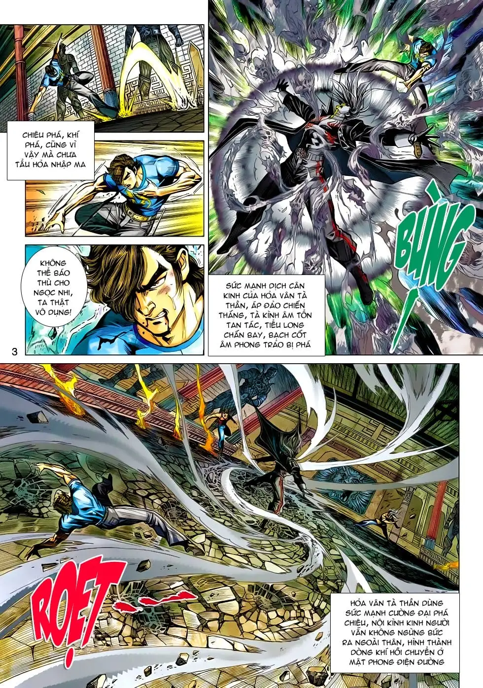 Truyện Tranh Tân Tác Long Hổ Môn trang 4