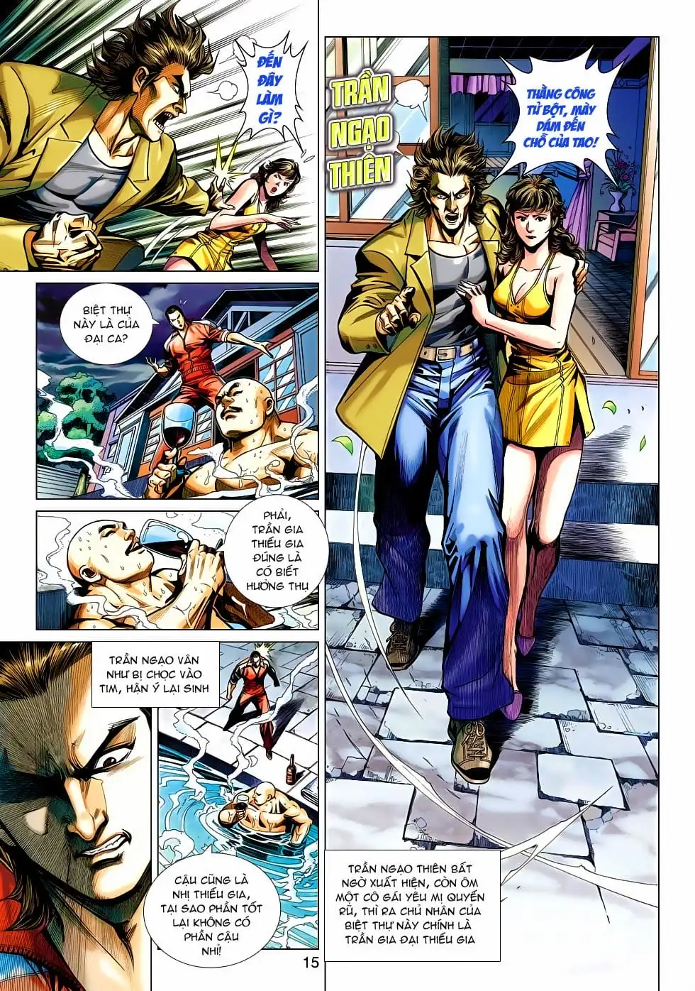 Truyện Tranh Tân Tác Long Hổ Môn trang 4