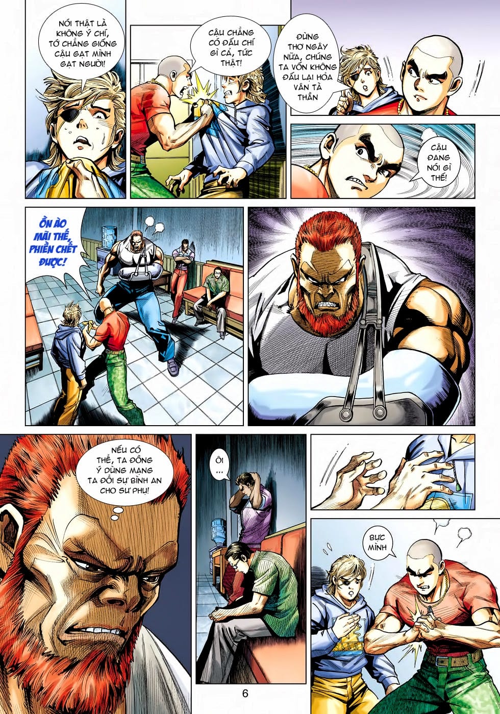 Truyện Tranh Tân Tác Long Hổ Môn trang 4