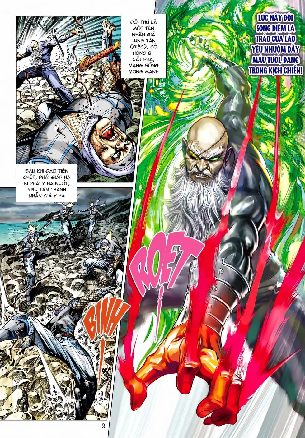 Truyện Tranh Tân Tác Long Hổ Môn trang 4