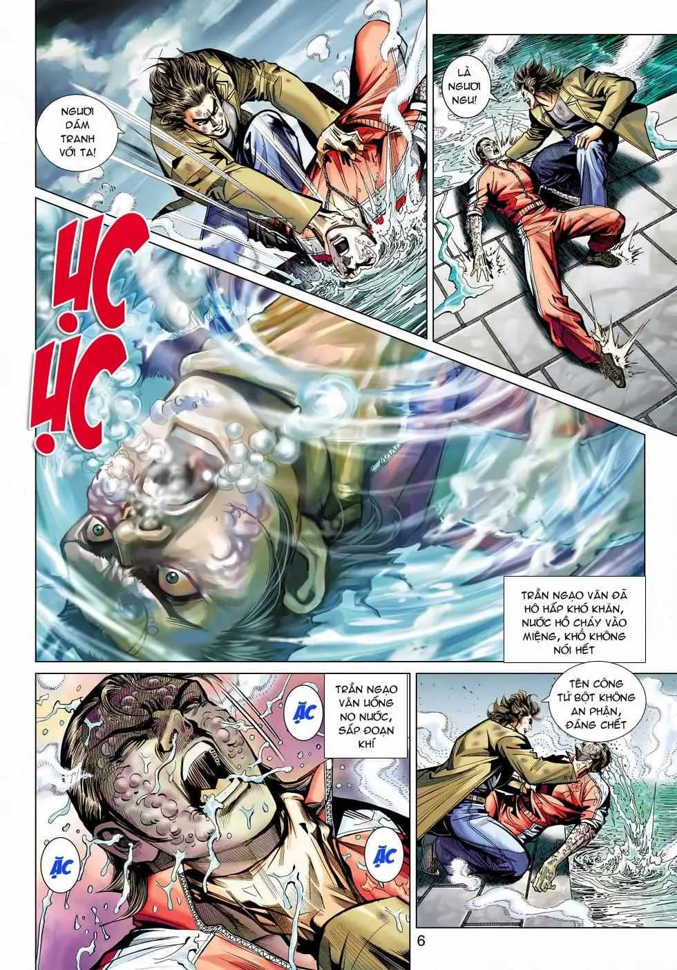 Truyện Tranh Tân Tác Long Hổ Môn trang 4