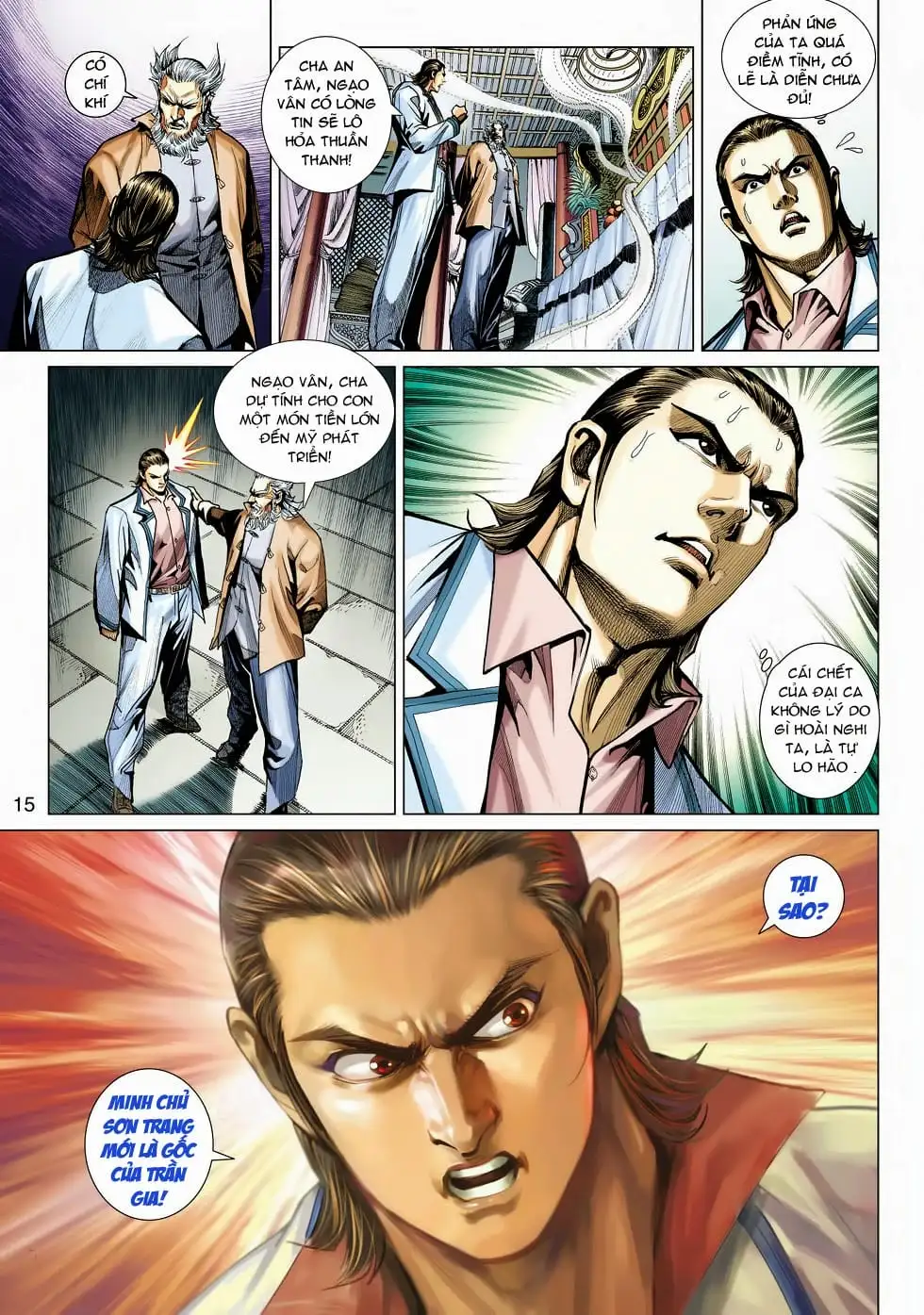 Truyện Tranh Tân Tác Long Hổ Môn trang 4