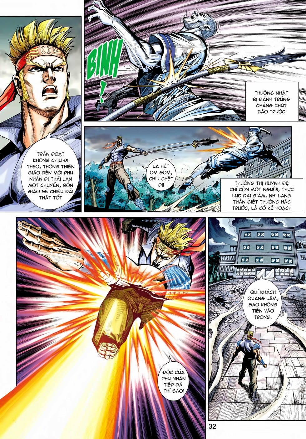 Truyện Tranh Tân Tác Long Hổ Môn trang 4