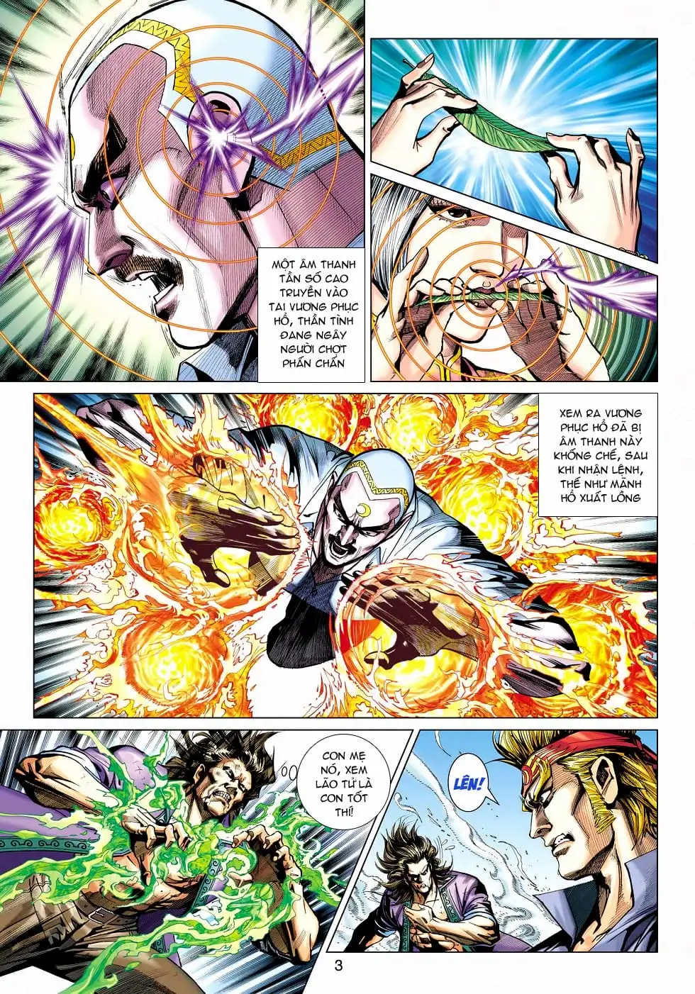 Truyện Tranh Tân Tác Long Hổ Môn trang 4