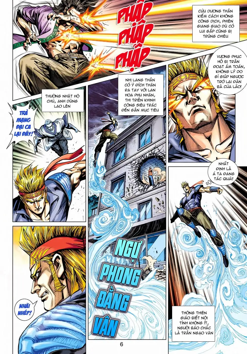 Truyện Tranh Tân Tác Long Hổ Môn trang 4