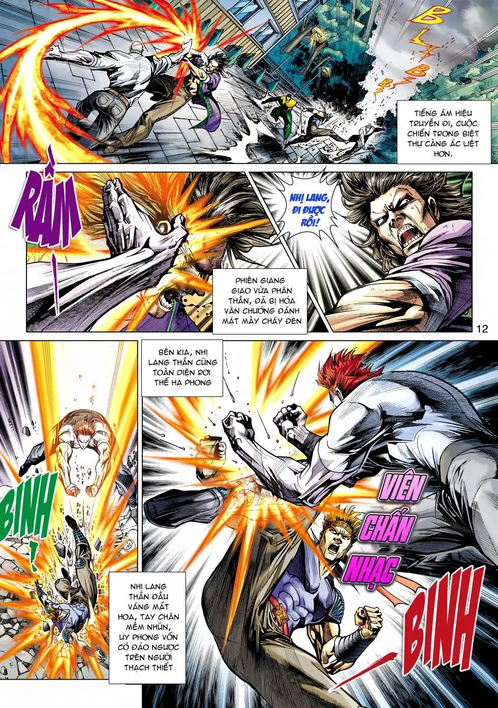 Truyện Tranh Tân Tác Long Hổ Môn trang 4