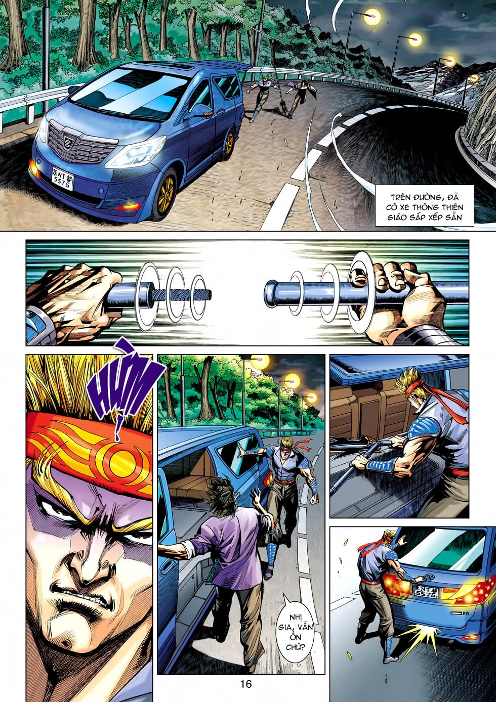 Truyện Tranh Tân Tác Long Hổ Môn trang 4