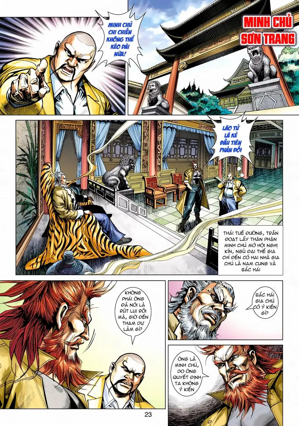 Truyện Tranh Tân Tác Long Hổ Môn trang 4