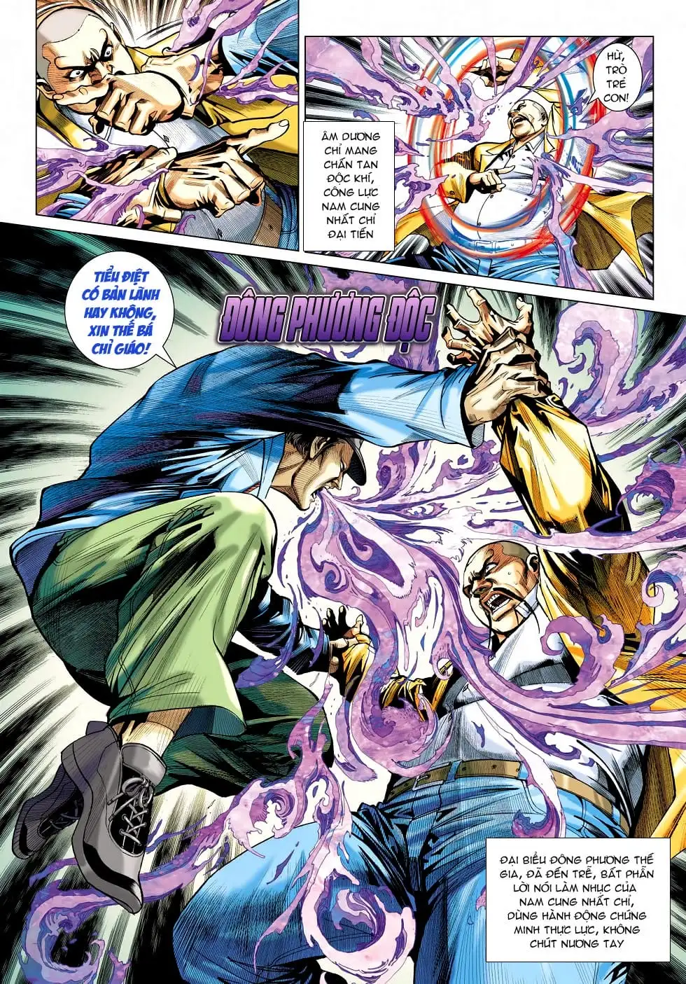 Truyện Tranh Tân Tác Long Hổ Môn trang 4