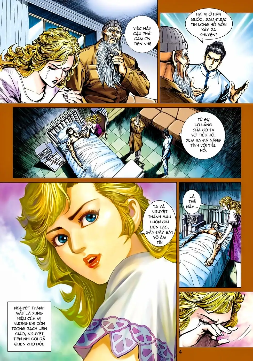 Truyện Tranh Tân Tác Long Hổ Môn trang 4