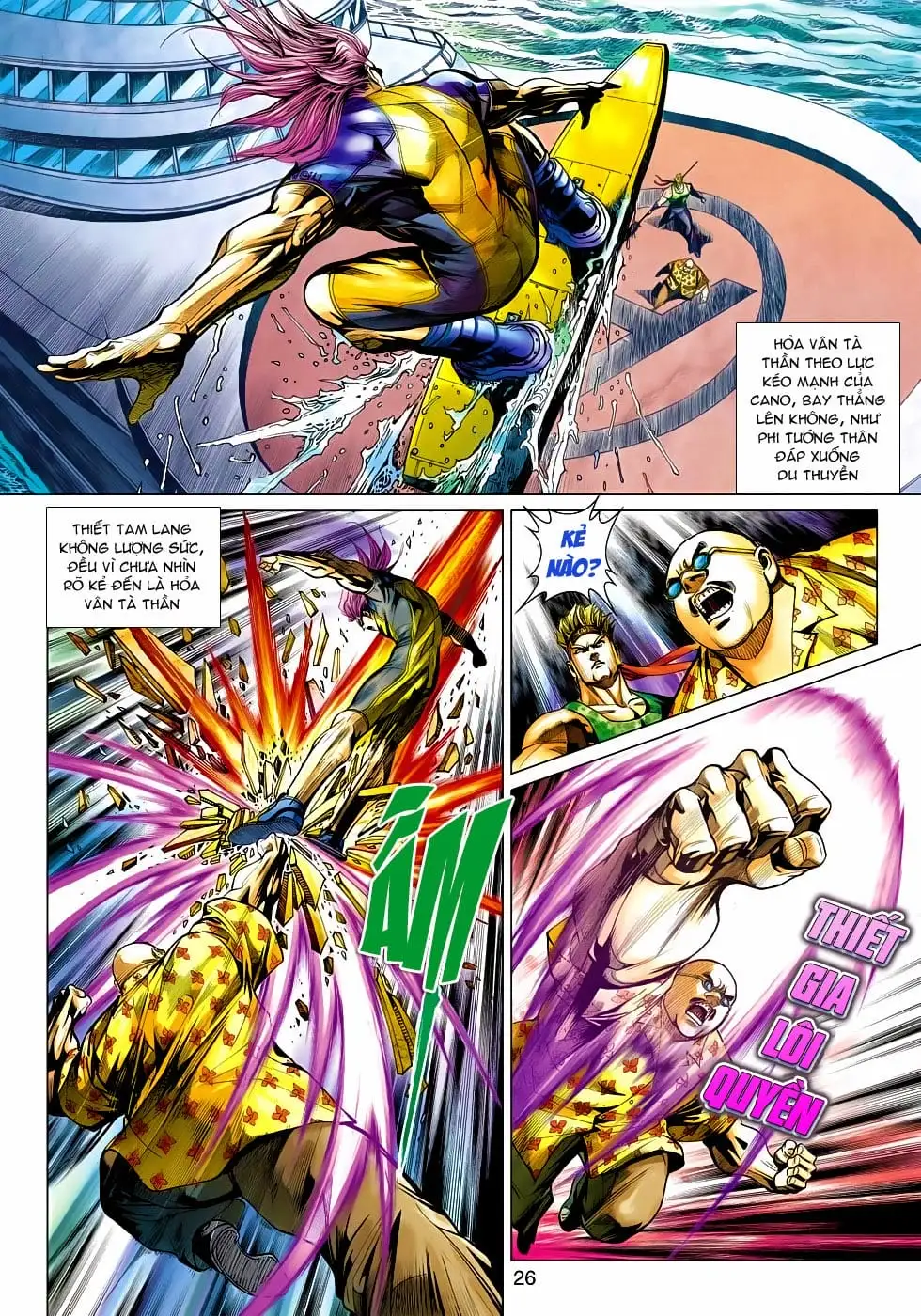 Truyện Tranh Tân Tác Long Hổ Môn trang 4