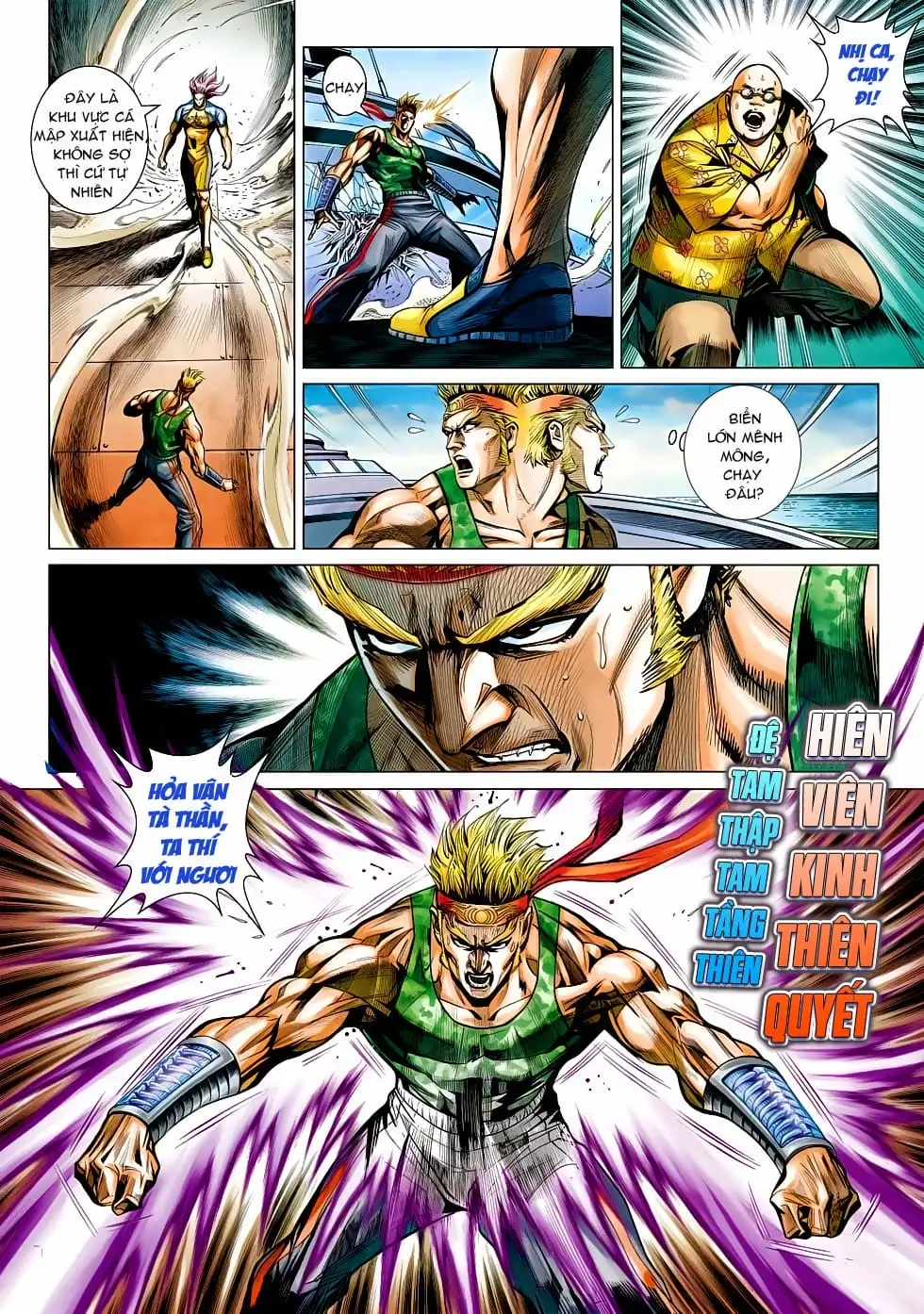 Truyện Tranh Tân Tác Long Hổ Môn trang 4