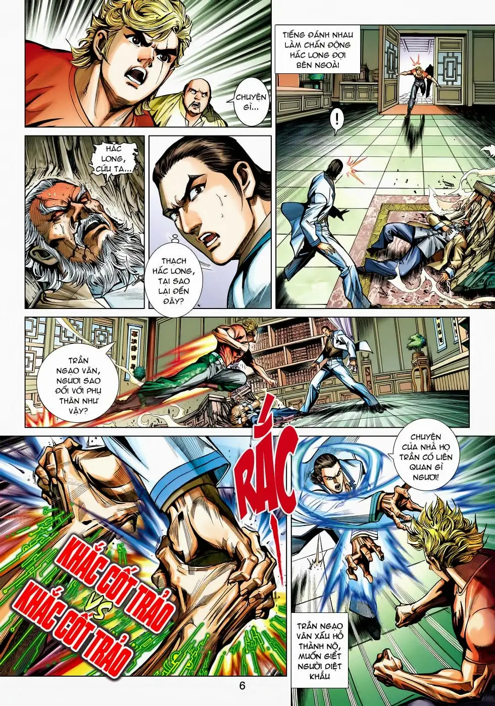 Truyện Tranh Tân Tác Long Hổ Môn trang 4