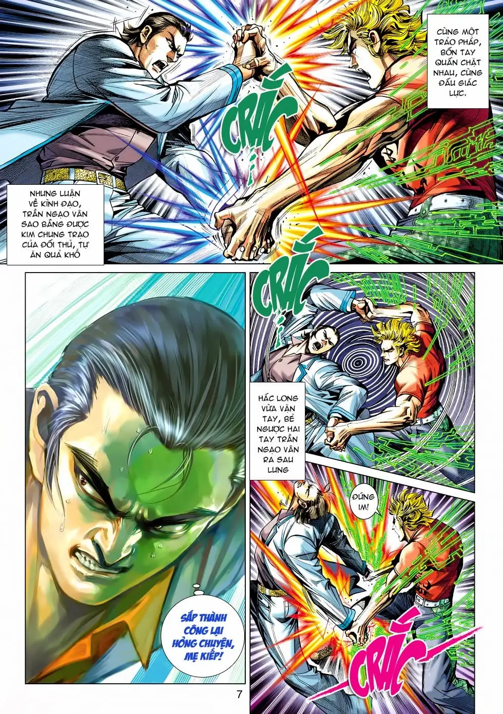 Truyện Tranh Tân Tác Long Hổ Môn trang 4