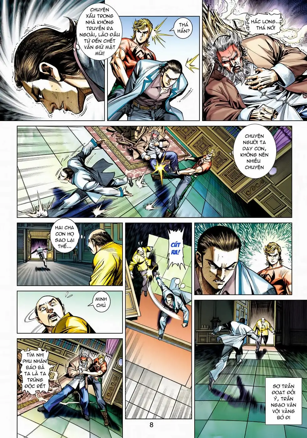 Truyện Tranh Tân Tác Long Hổ Môn trang 4