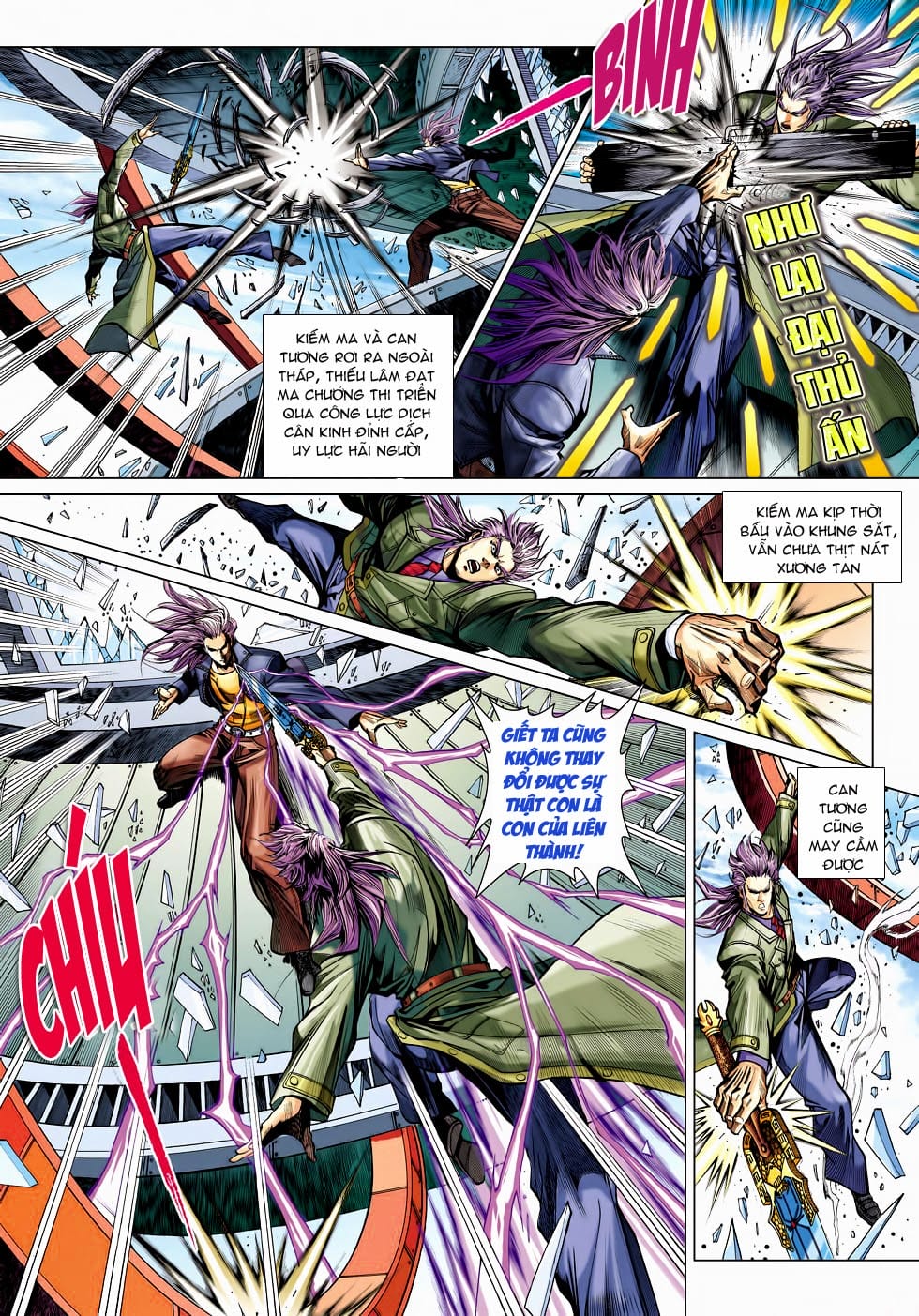 Truyện Tranh Tân Tác Long Hổ Môn trang 4