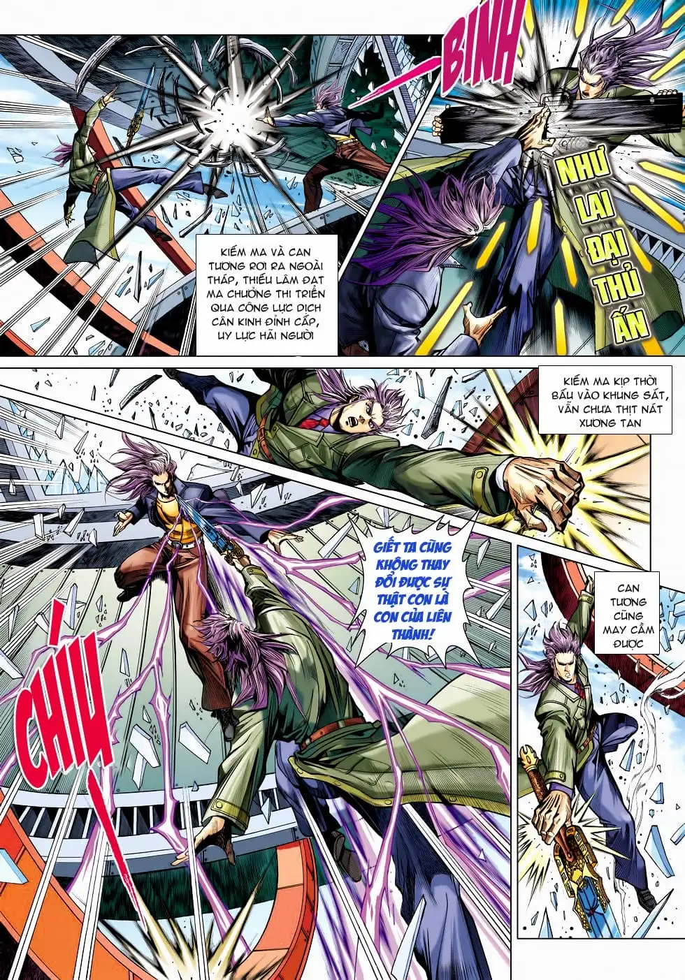 Truyện Tranh Tân Tác Long Hổ Môn trang 4