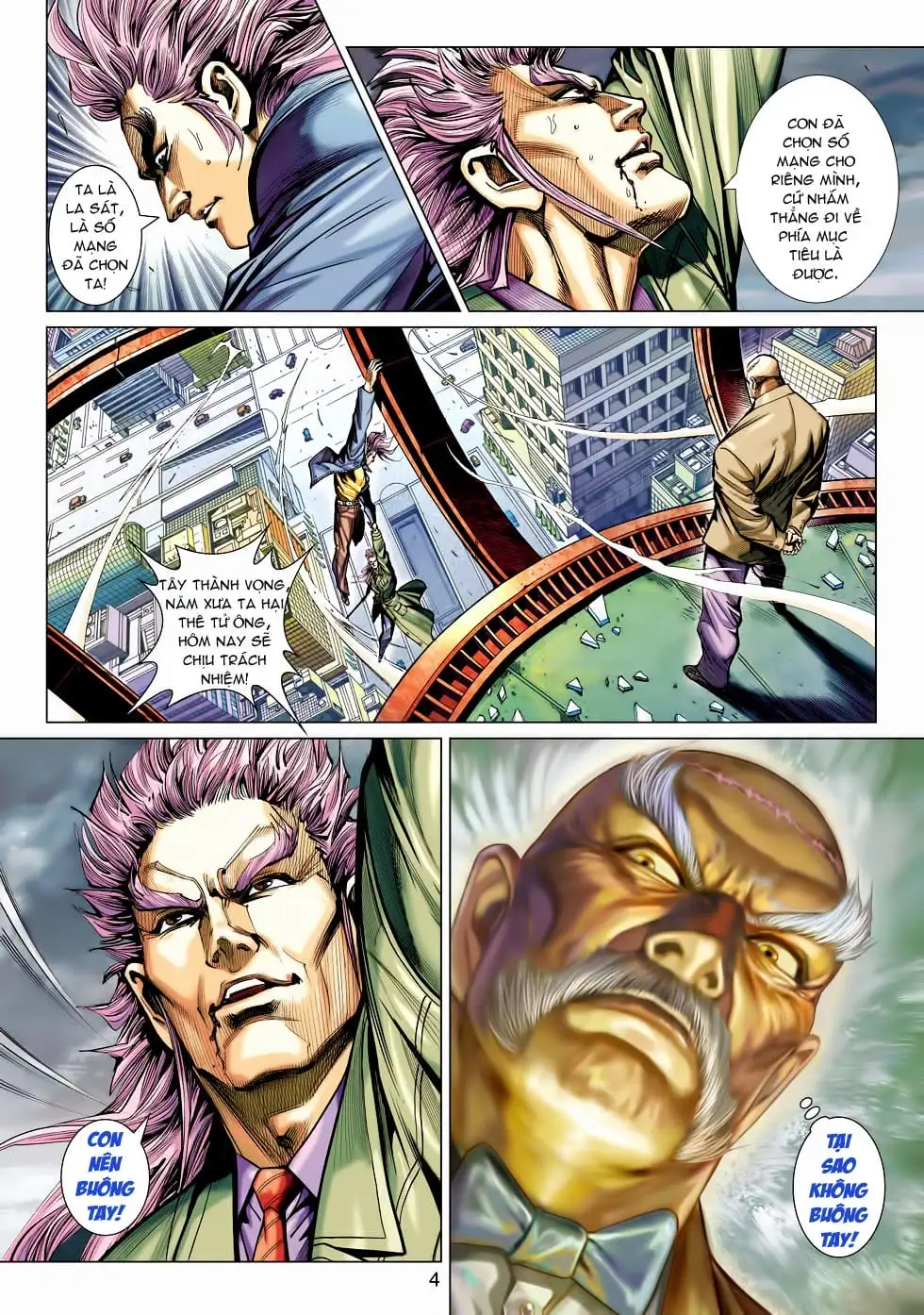 Truyện Tranh Tân Tác Long Hổ Môn trang 4