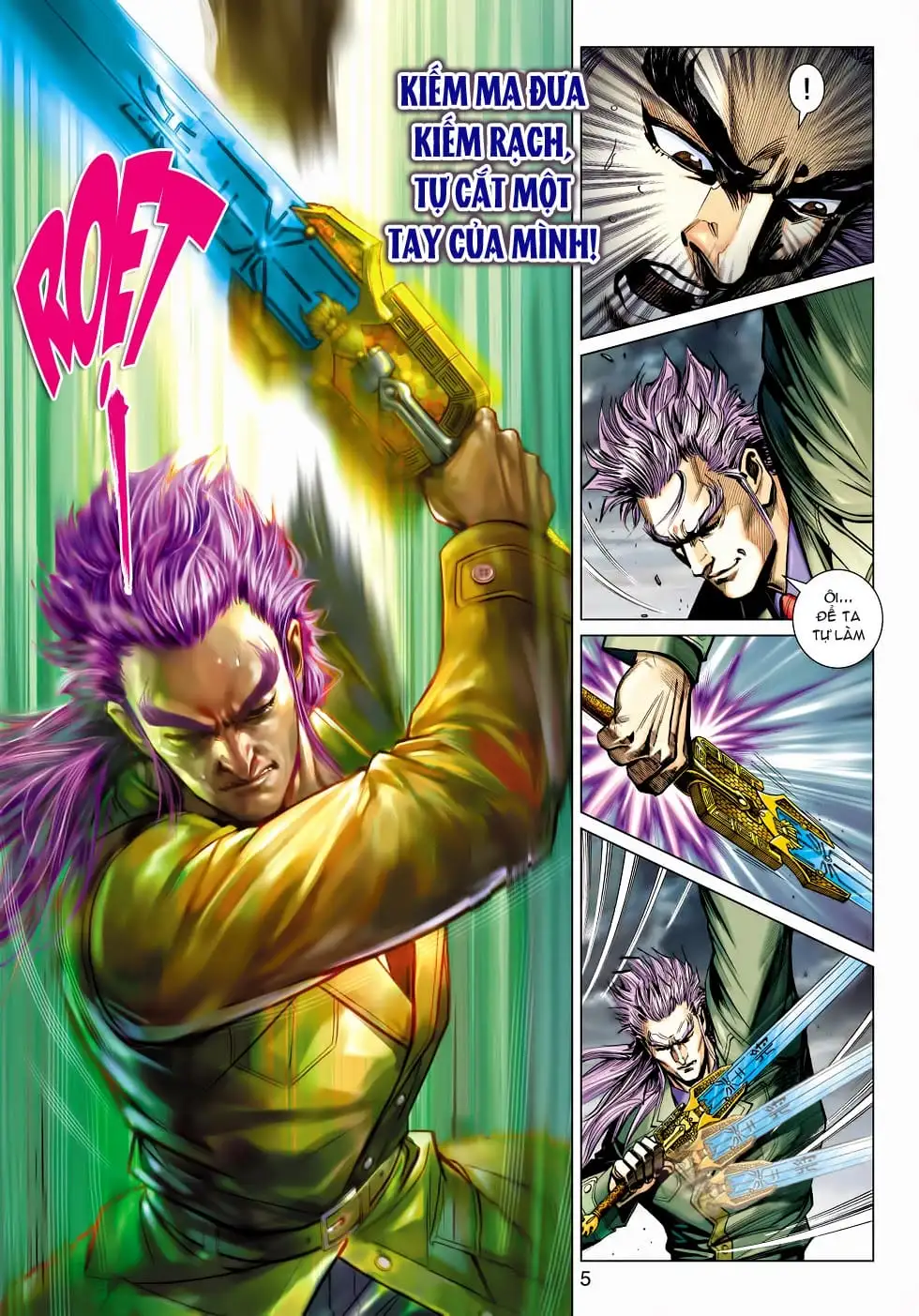 Truyện Tranh Tân Tác Long Hổ Môn trang 4