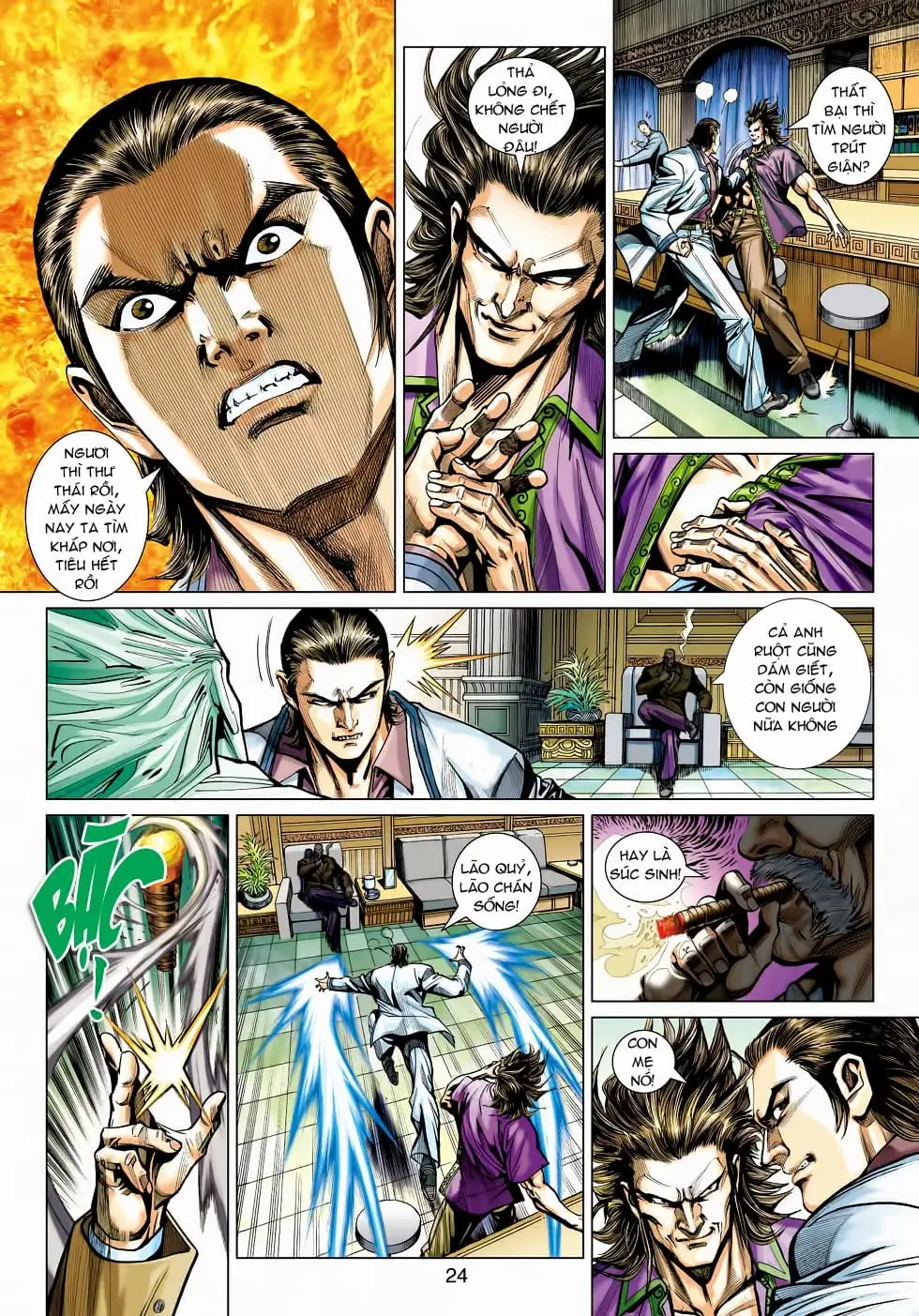 Truyện Tranh Tân Tác Long Hổ Môn trang 4