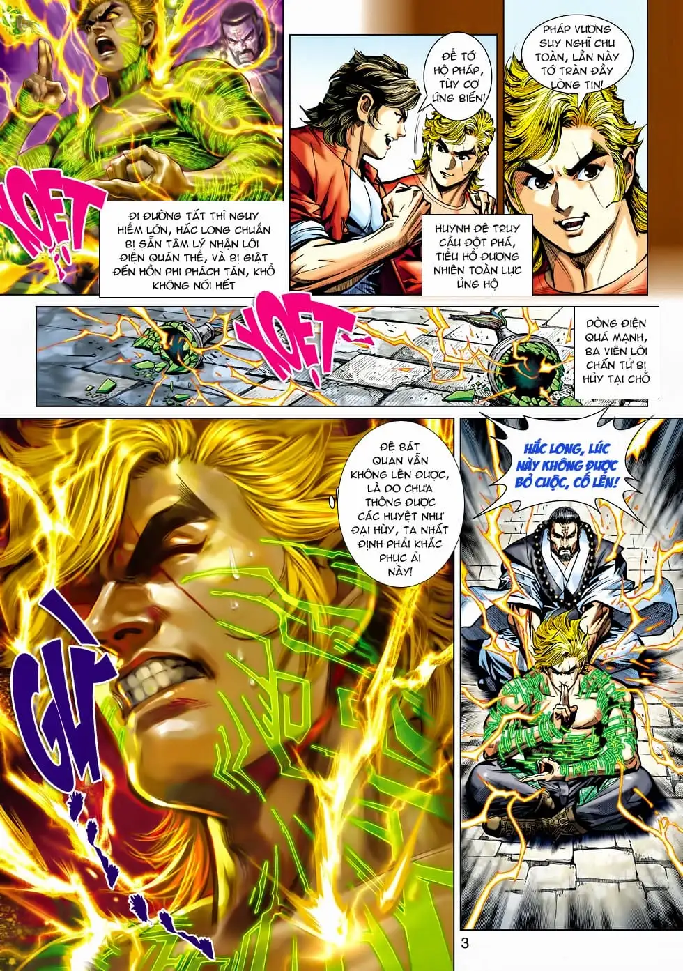 Truyện Tranh Tân Tác Long Hổ Môn trang 4