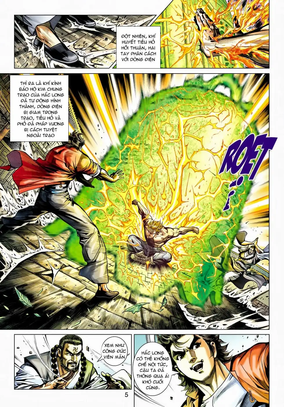 Truyện Tranh Tân Tác Long Hổ Môn trang 4