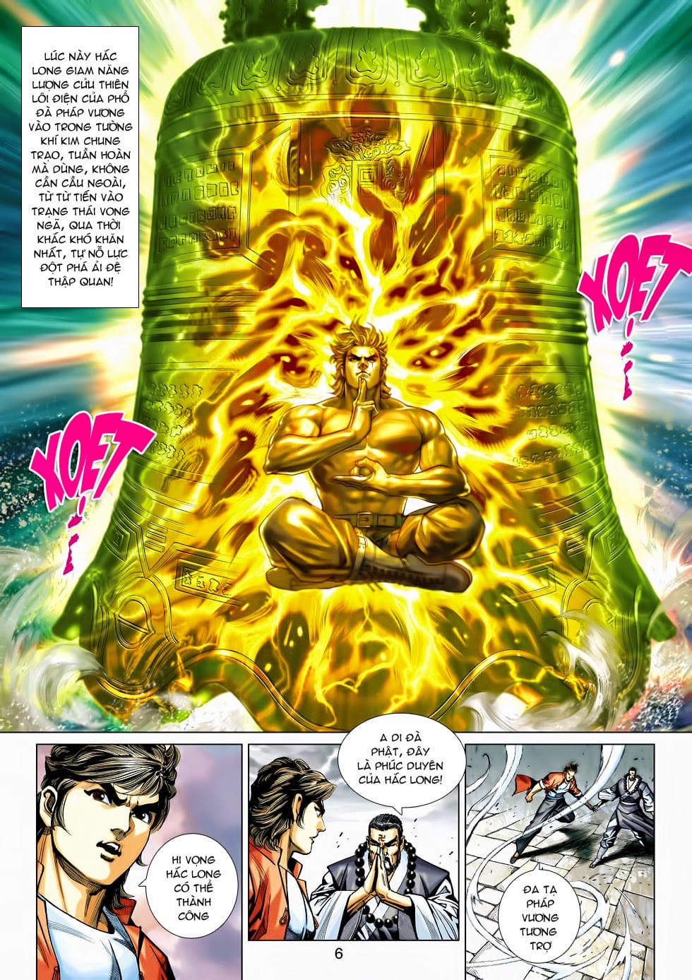 Truyện Tranh Tân Tác Long Hổ Môn trang 4