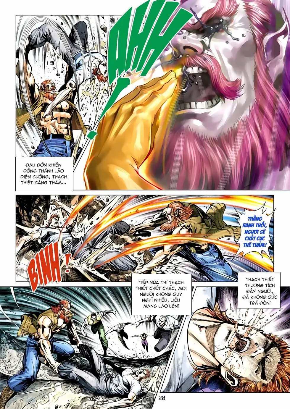 Truyện Tranh Tân Tác Long Hổ Môn trang 4