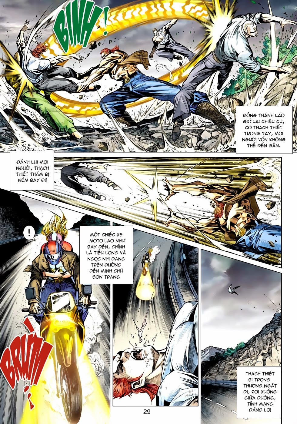 Truyện Tranh Tân Tác Long Hổ Môn trang 4