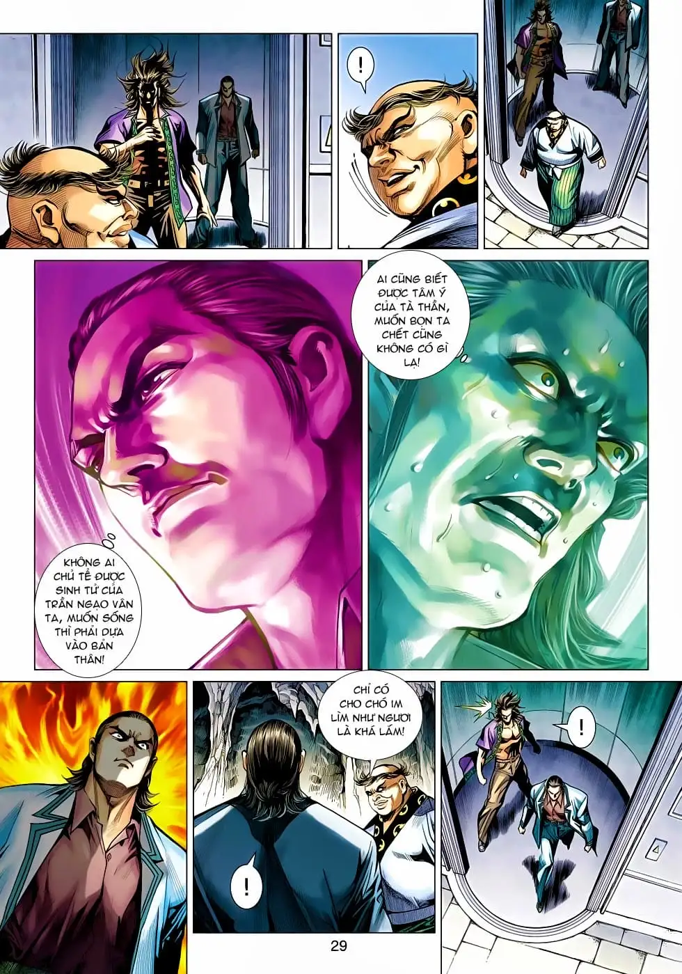 Truyện Tranh Tân Tác Long Hổ Môn trang 4