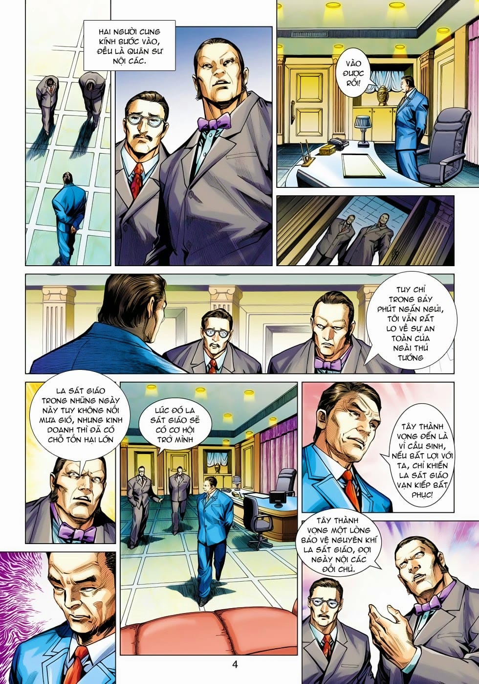 Truyện Tranh Tân Tác Long Hổ Môn trang 4